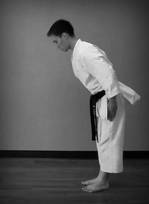 Ritsu rei - katain karate-do